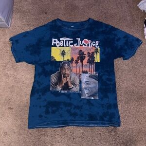 Blue Graphic Kids T-Shirt